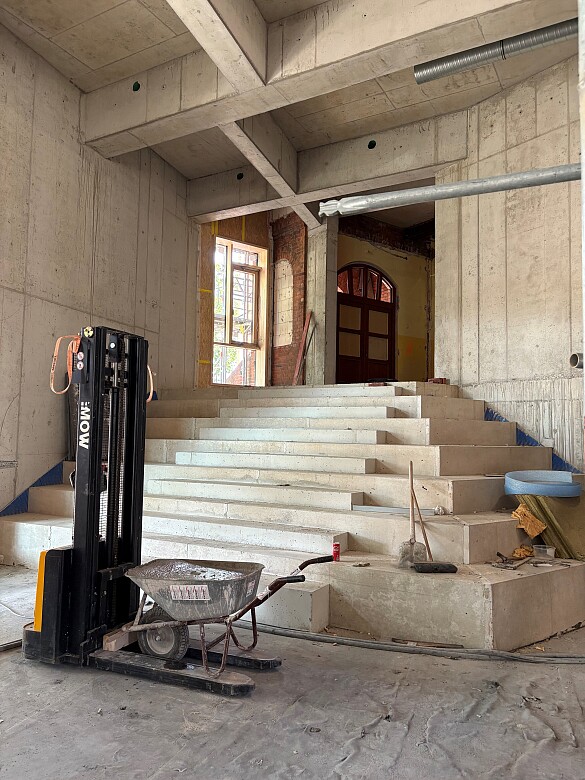 Die Verbindung zum Altbau